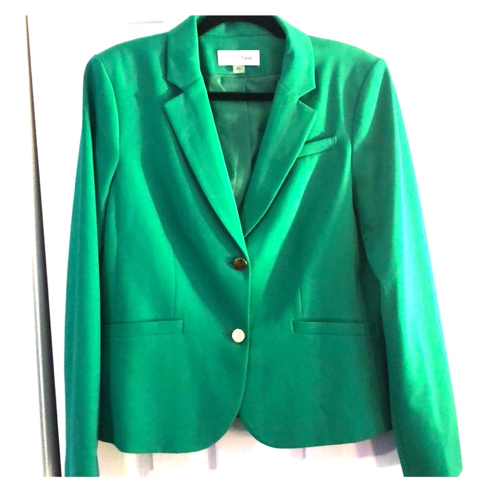Kelly green blazer